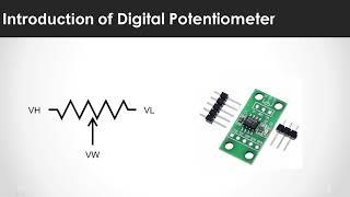 Digital Potentiometer (X9C103S) Introduction and Demo with Arduino
