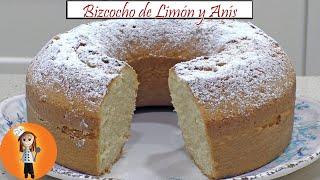 Bizcocho de Limón y Anís | Receta de Cocina en Familia