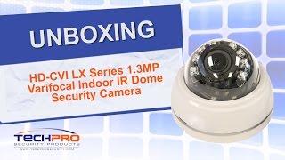 Unboxing - HD-CVI LX Series 1.3MP Varifocal Indoor IR Dome Security Camera