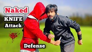 How to Defend Against a NAKED KNIFE Attack | Powerful Self Defence Technique | Martial Arts