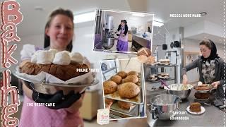 first bake week of the year | visit with me while I work ‍