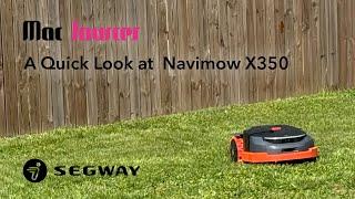 Segway Navimow X350 RoboticMower Demo