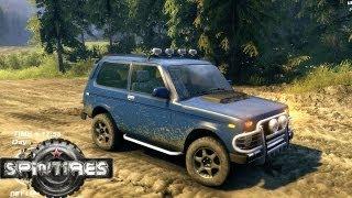 Spin Tires 2013 Demo - Lada Niva Test Drive