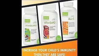 VITA SQUARES, VITA GUARD  & CHEWABLE ALL C - INCREASE YOUR CHILD'S IMMUNITY