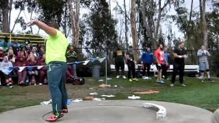 Joe Kovacs 24.29m warmup