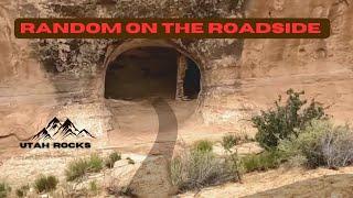 Spotted an abandoned ancient dwelling, following a desert canyon road in Utah | Random Exploration