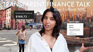 HOW MUCH I MAKE AS A FULL TIME INFLUENCER LIVING IN NYC // transparent talk on finances