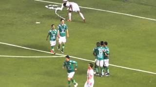 León 5-0 Necaxa.