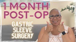 Jen's Gastric Sleeve Journey: 1 Month Later