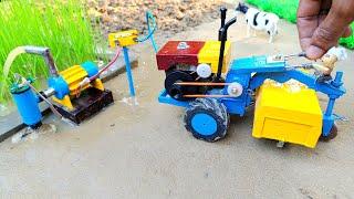 diy power tiller supply water pump | diy tractor | water pump @KeepVilla