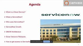 ServiceNow Demo | ServiceNow For Beginners | ServiceNow Training | ServiceNow Tutorial - IT Canvass