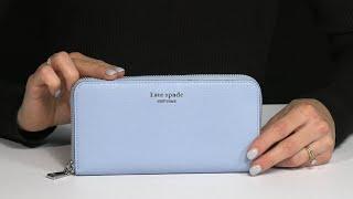 Kate Spade New York Morgan Saffiano Leather Zip Around Continental Wallet SKU: 9957731