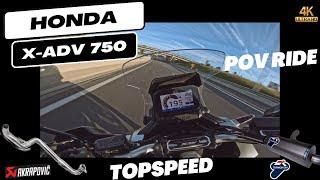  Honda X-ADV 750 Top Speed Run: Pushing the Limits of Adventure Scooters