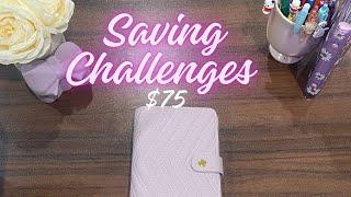 Saving Challenges $75