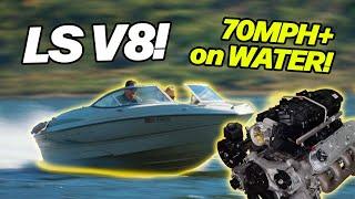 Power boat junkyard LS 5.3 v8 | NEW CAM  Episode 3 top speed testing