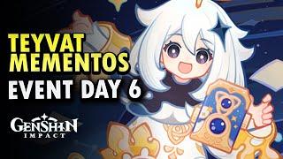 Teyvat Mementos Day 6 With Kazuha Event Guide Genshin | Genshin Impact