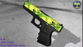 Glock-18 Nuclear Garden - Skin Wear Preview