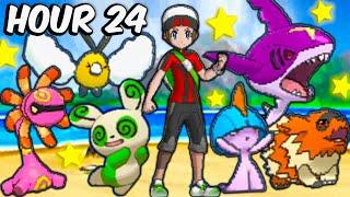 I Spent 24 Hours SHINY Hunting in Omega Ruby!