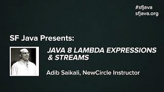 Java 8 Lambda Expressions & Streams