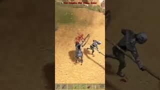 Fighting a Melee Bob In Ark...