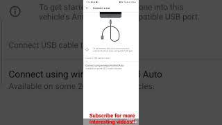 Android Auto | Via USB or Bluetooth| Connect to any car | Samsung Galaxy A32