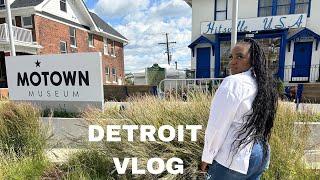 Detroit Vlog | Everything I did and Ate!