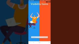 Visibility Widget Demo App #Shorts