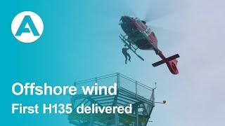 First H135 for offshore wind opertations delivered