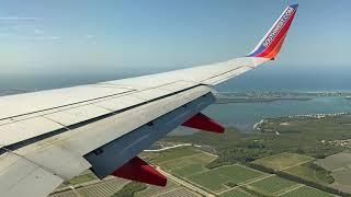 Southwest Airlines 737-700 Landing in Sarasota/Bradenton