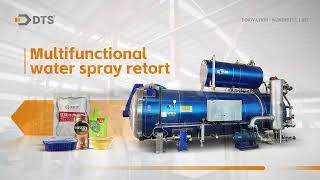 DTS spray sterilization retort machine-Food sterilization retort-retort machine