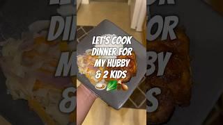 Let’s cook a quick & easy dinner for my little family ️ #cooking #dinner #food #vlog