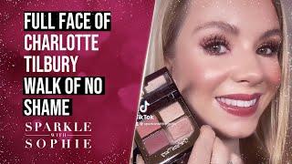 FULL FACE OF CHARLOTTE TILBURY MAKEUP | WALK OF NO SHAME LOOK