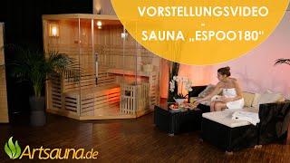 Sauna Espoo180 [Vorstellungsvideo] | Artsauna 