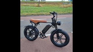 How to ship OUXI V8 electric bike