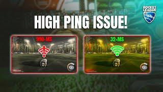 How to Fix High Ping Issue in Rocket League on PC | Solve Packet Loss in Rocket League