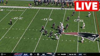 NFL LIVE Buffalo Bills vs New England Patriots | Week 18 NFL Full Game - 5th January 2025 NFL 25