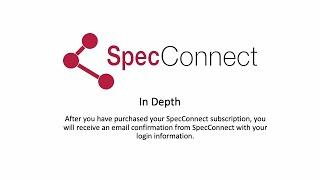 SpecConnect In-Depth Tour 2024