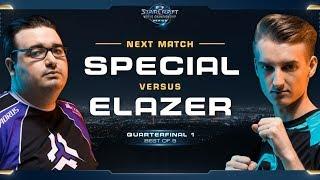 SpeCial vs Elazer TvZ – Quarterfinal 1 – WCS Global Finals 2017 – StarCraft II