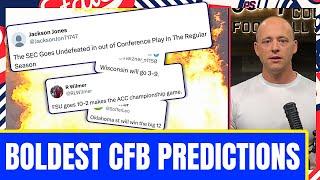 Boldest CFB Predictions Of 2025 - Josh Pate Cut