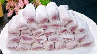 Try Making Taro Rice Cake with Glutinous Rice Flour at Home – Soft, Sweet,and Skin-Friendly! #芋泥糯米凉糕