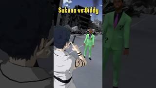 Sukuna vs Diddy: Domain Expansion  #jujutsukaisen #jjk #diddy #pdiddy #sukuna #anime #vrchat