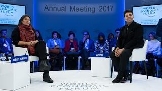 Davos 2017 - A Conversation with Karan Johar and Sharmeen Obaid Chinoy