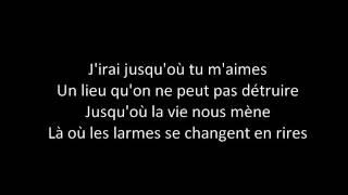 Kevin Bazinet - Jusqu'où tu m'aimes (Lyrics)