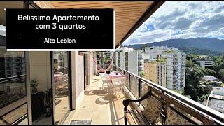 BELÍSSIMO APARTAMENTO - 3 Quartos - Alto Leblon - RJ | TL Prime Imóveis