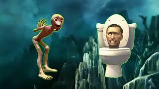 Get Ready to Laugh:Skibidi Toilet & Green Alien Dance Party!