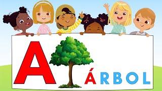 Letras y Vocabulario en Español para Niños de Preescolar Aprende el Abecedario ABC  ! Live