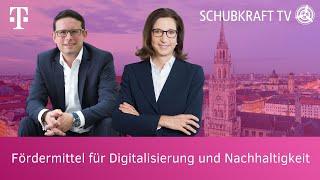 Fördermittel für Digitalisierung und Nachhaltigkeit