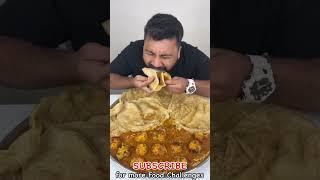 PANEER BALL FRY & BHATURE EATING CHALLENGE #shorts #foodie #foodlover