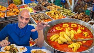 UNIQUE Indonesian Street Food - MEAT HEAVEN + VILLAGE MARKET in West Sumatra, Indonesia