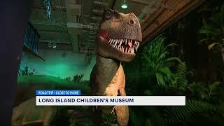 Take a close at the dinosaurs at the Long Island Children's Museum